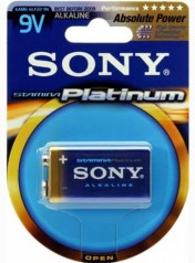Sony Stamina Platinum Alkaliskt Batteri 1x (6LR61-E) 9V hos Larsbengtsson.se