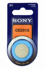 Sony Lithium Electronic CR2016 3V hos Larsbengtsson.se
