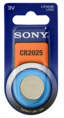 Sony Lithium Electronic CR2025 3V hos Larsbengtsson.se