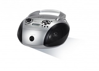 Grundig RCD 1445 USB silver hos Larsbengtsson.se