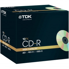TDK TDK CD-R 90min 800MB 10-pack hos Larsbengtsson.se