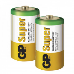 GP Batteries Super Alkaline LR20 1,5V 2-p hos Larsbengtsson.se